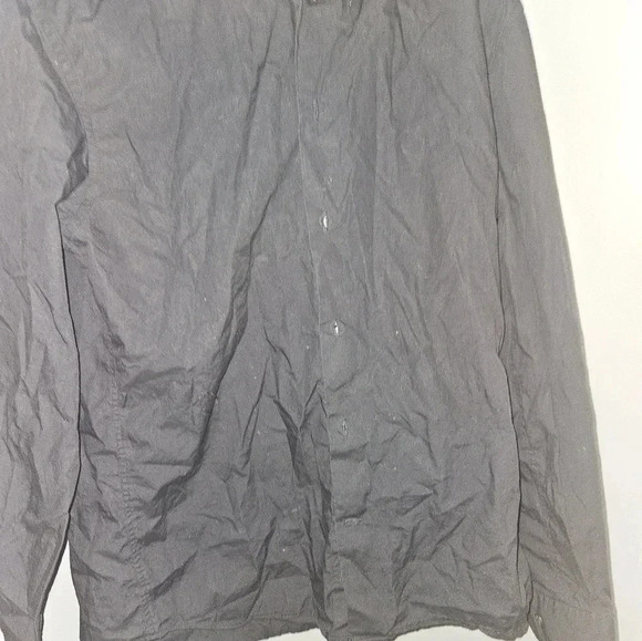 H & M Mens Regulat Fit Long Sleeve Black Dress Shirt Size S - Picture 9 of 14